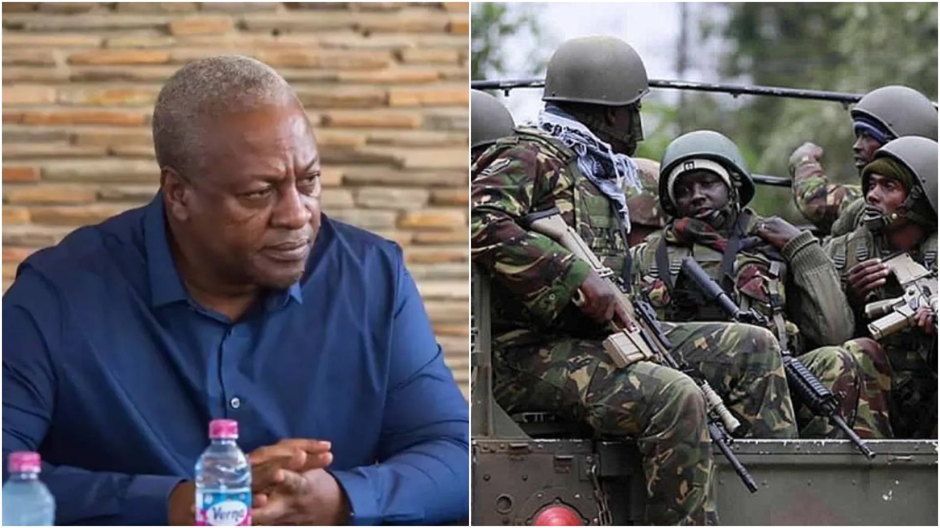 Military officer with loaded gun caught in Mahama's office