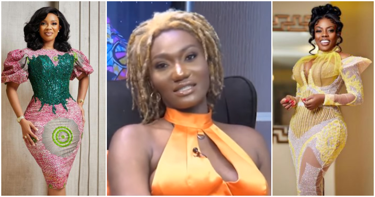 Wendy Shay debunks claims about shading Serwaa Amihere and Nana Aba in her song Heat.