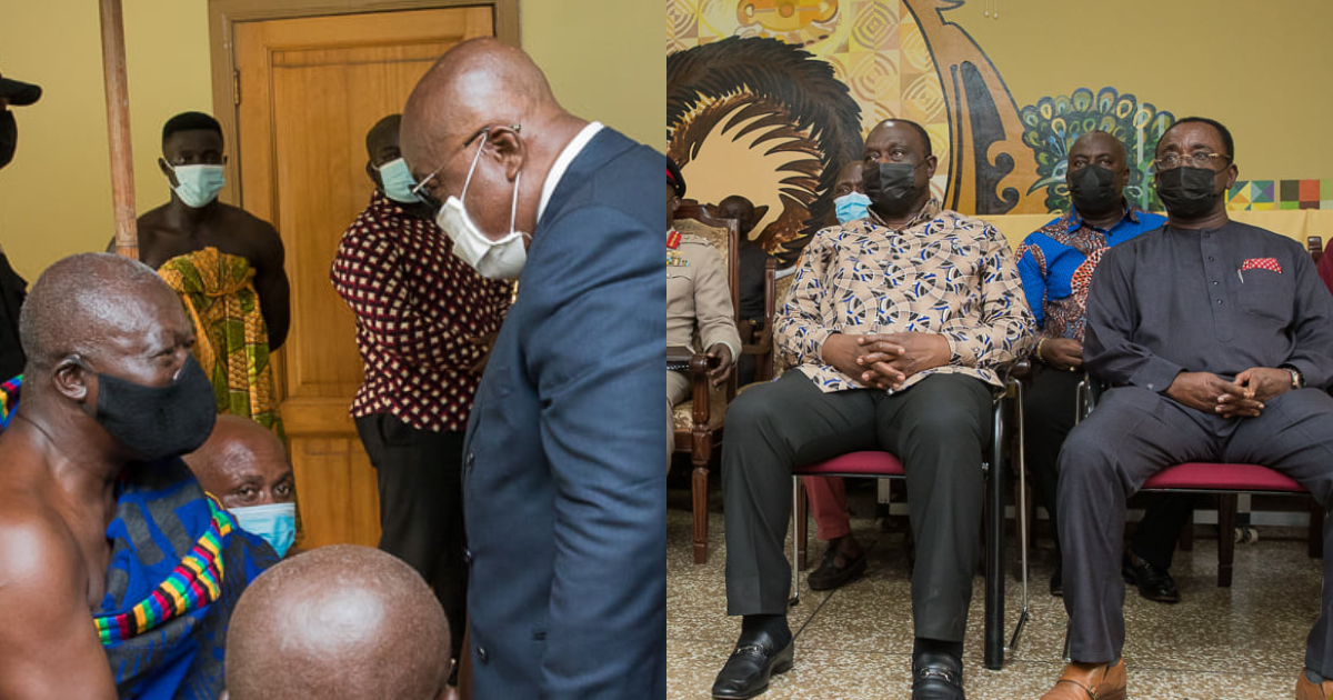 Asantehene sends firm warning to Akufo-Addo about those working for him