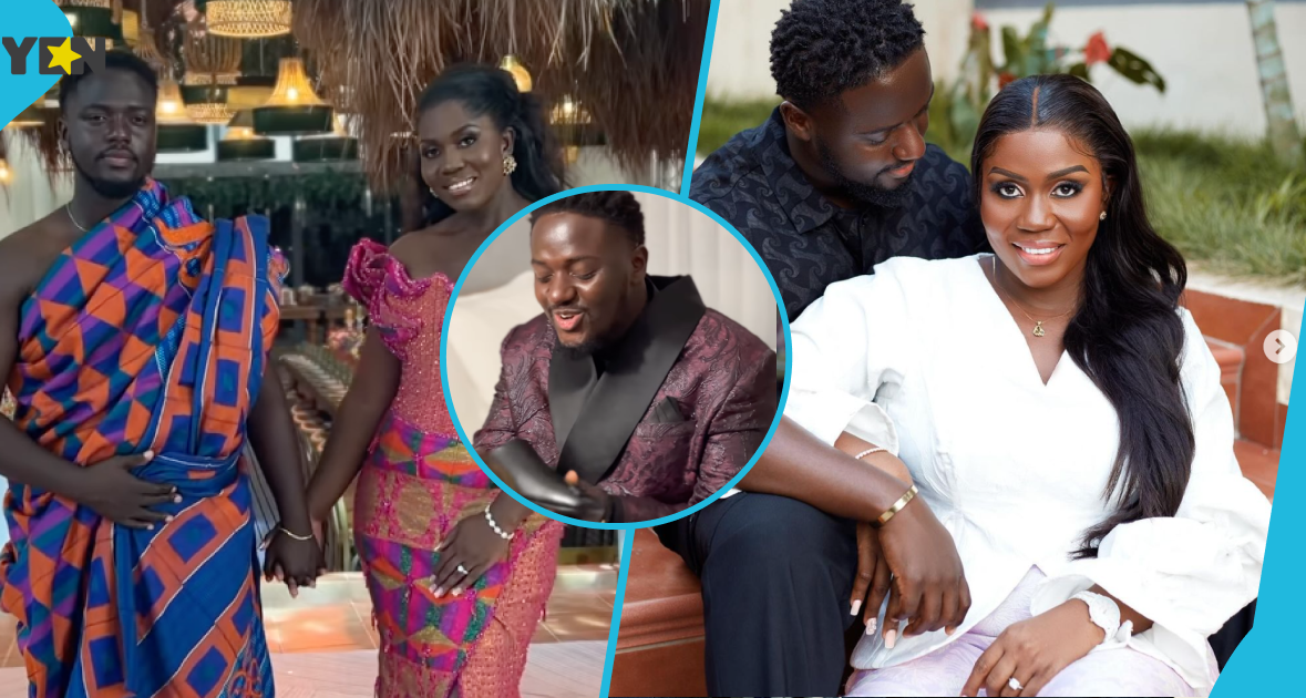 Ghanaian bride wins over the internet as she gifts her husband GH¢5,200 designer shoes, video drops