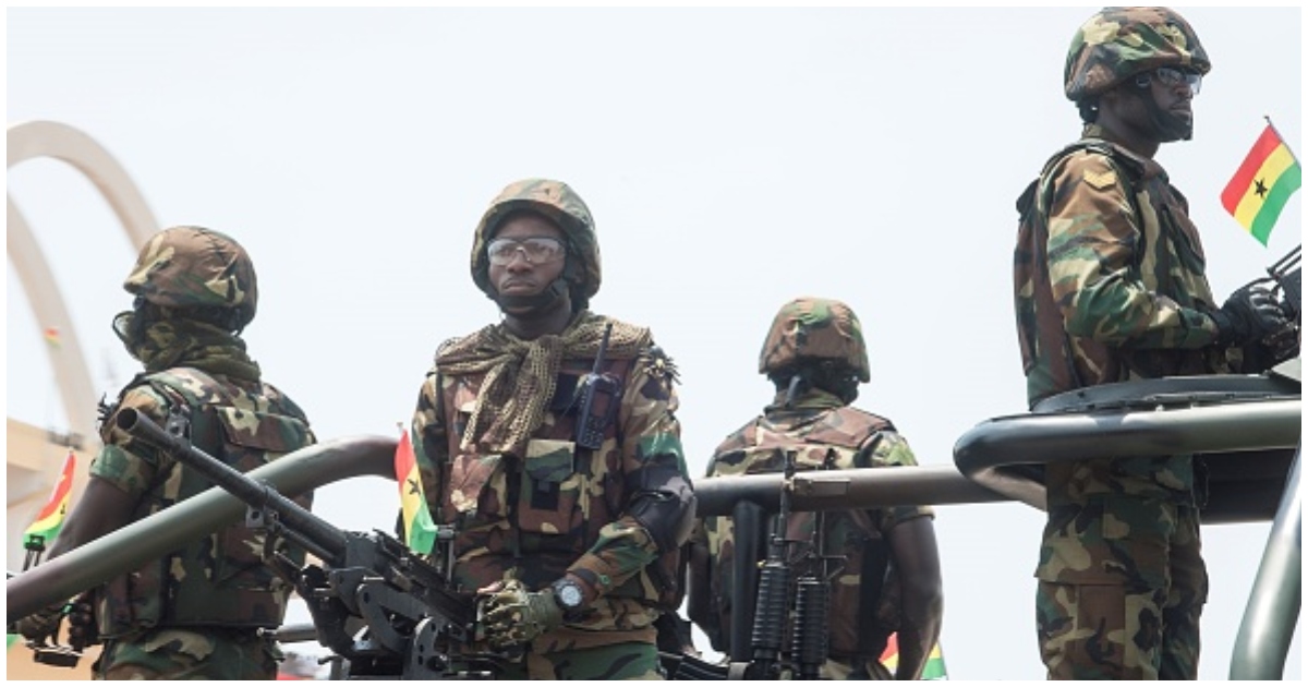 Ghana military personnel
