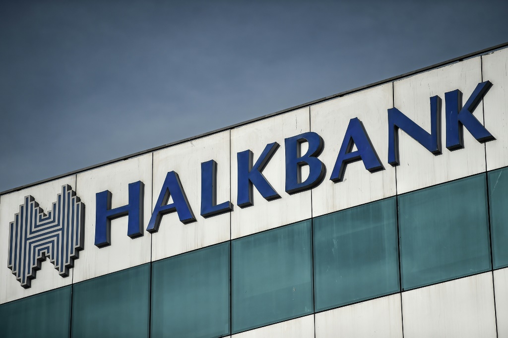 The US Department of Justice said it had charged Turkey's Halkbank with six counts of fraud, money laundering, and sanctions offenses