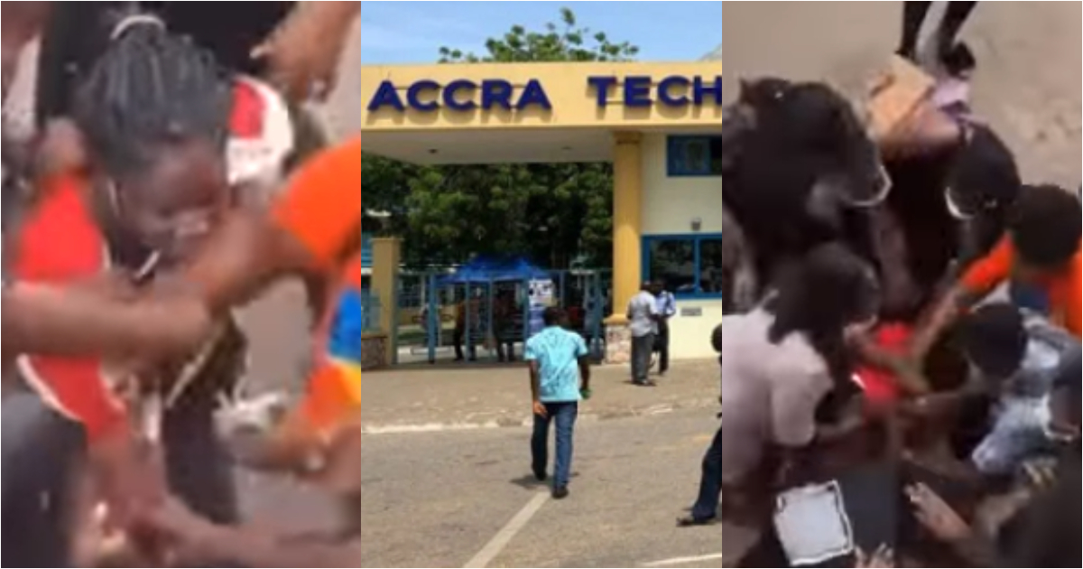 'Macho ladies' fight over 1 man in Rambo-style at ATU; one drags rival's hair in video