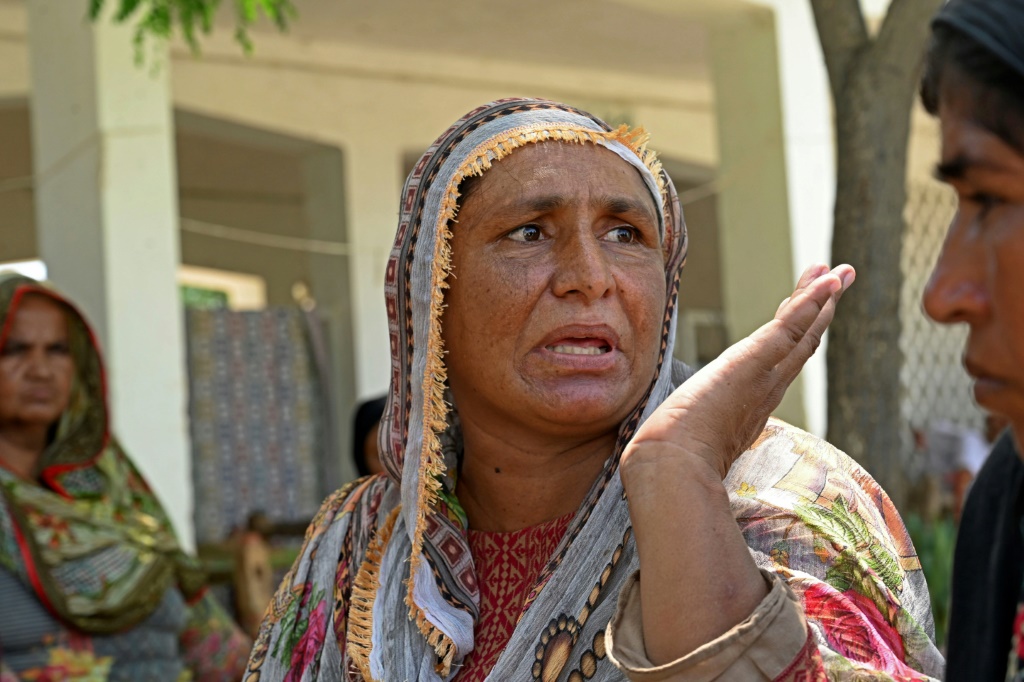 Zebunnisa Bibi and other Pakistani women displaced by floods are having to live in close proximity to men who aren't relatives for the first time in their lives