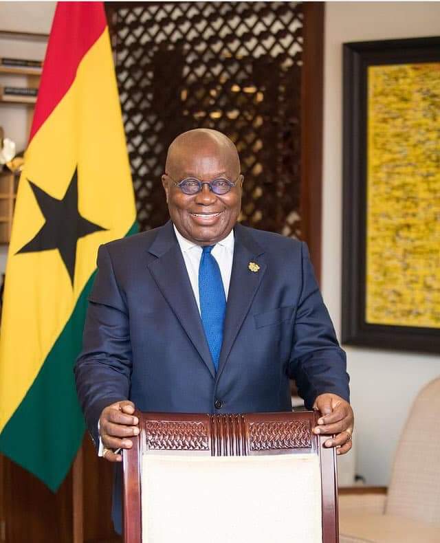 President Akufo-Addo sworn in, official photo released to commence his second term