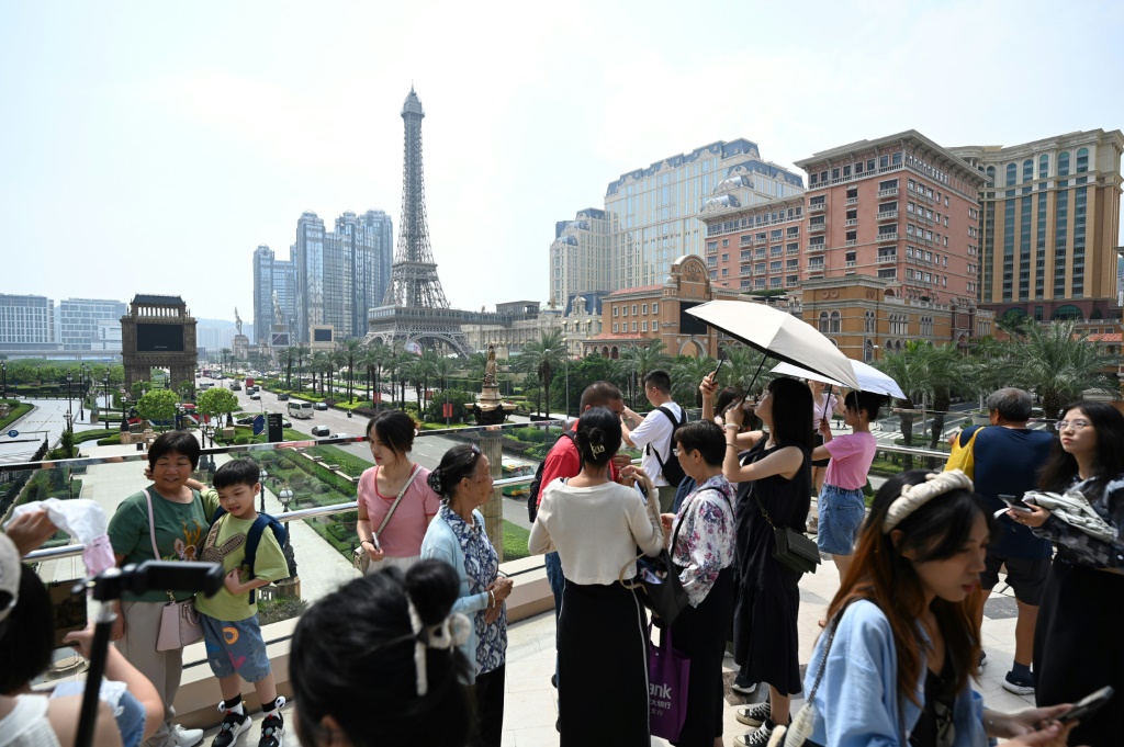 Last year, Macau saw just 25,000 daily visitors during Golden Week, with the government following Beijing's zero-Covid strategy