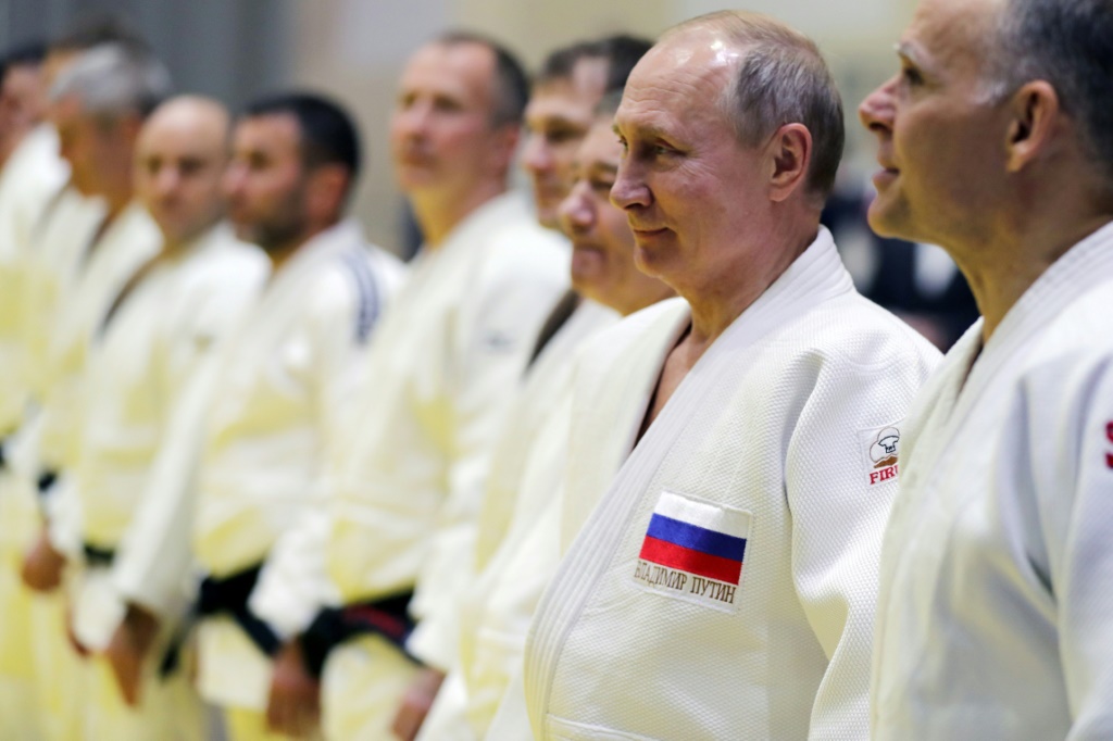Putin once summed up his philosophy as: 'If fighting is inevitable, you must strike first'