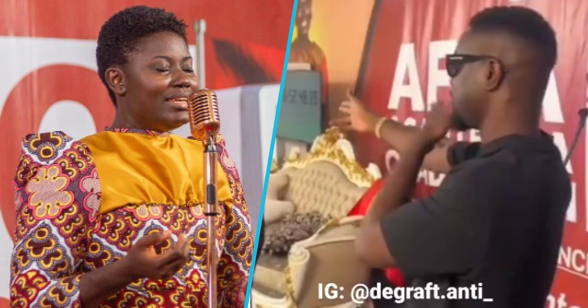 Sarkodie: Rapper storms Akwaaba Village to support Afua's sing-a-thon Guinness World Record attempt