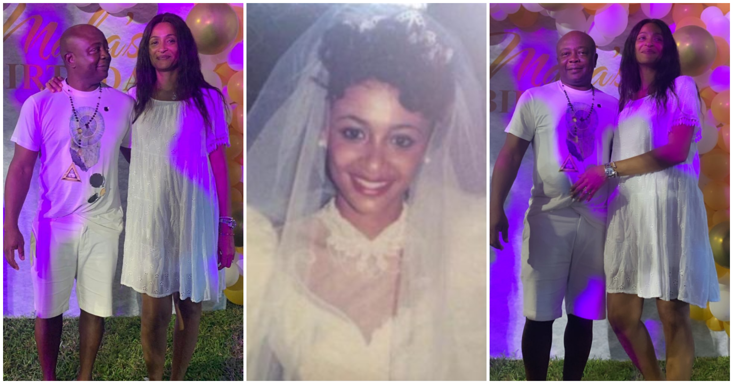 Abedi Pele and his pretty wife celebrate 35th wedding anniversary, see their beautiful photos
