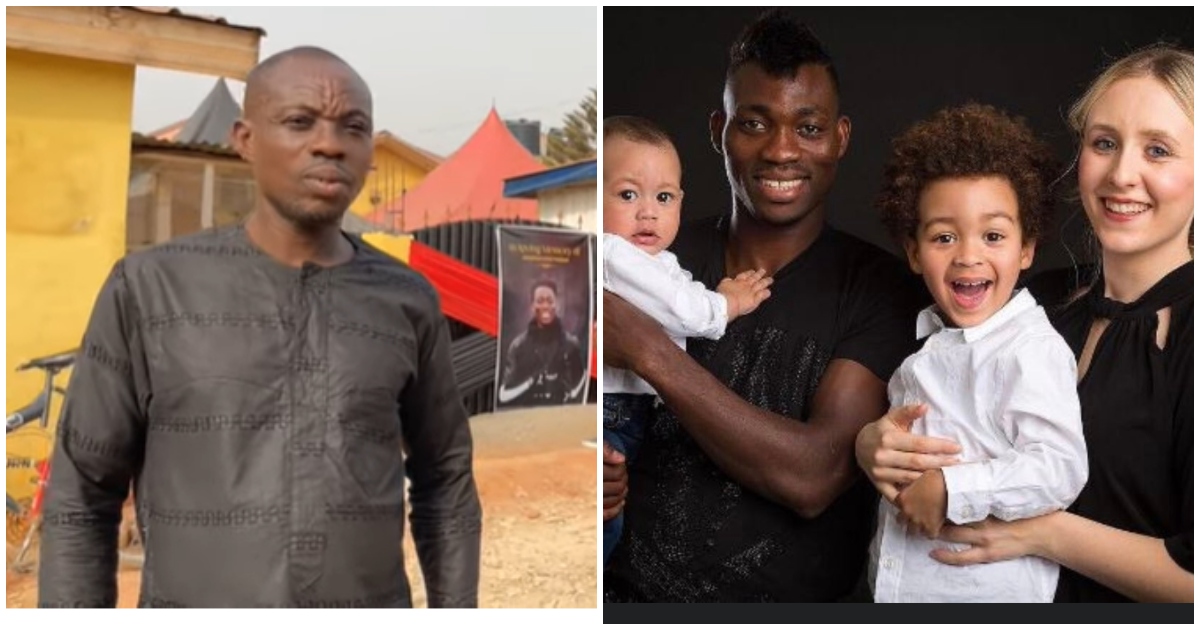 Photo Of Christian Atsu, his brother and family