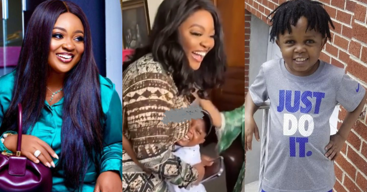 Dream come true: Don Little behaves like baby after getting cute hug from Jackie Appiah in video