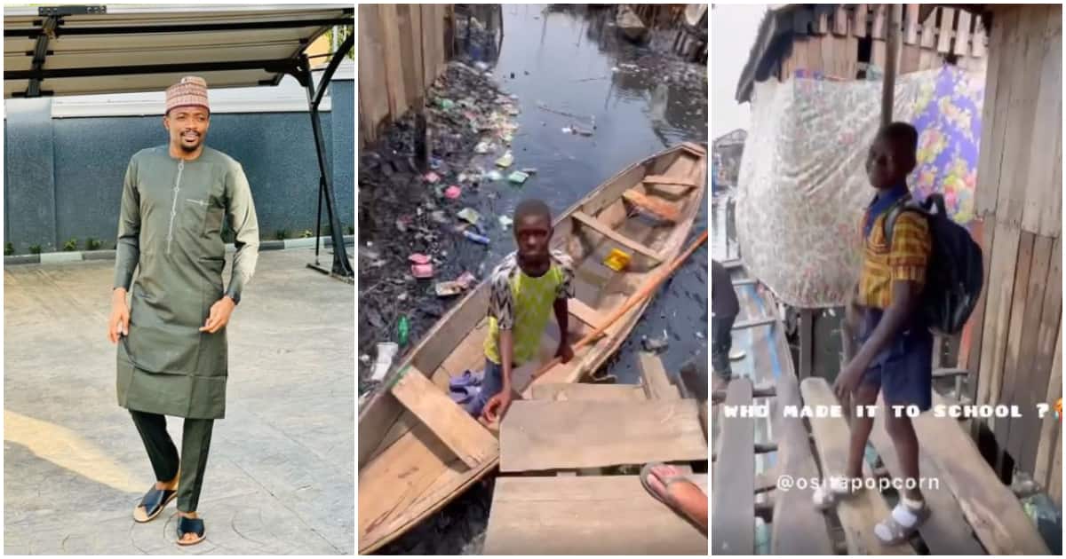 Ahmed Musa, Lagos slum, school, boy