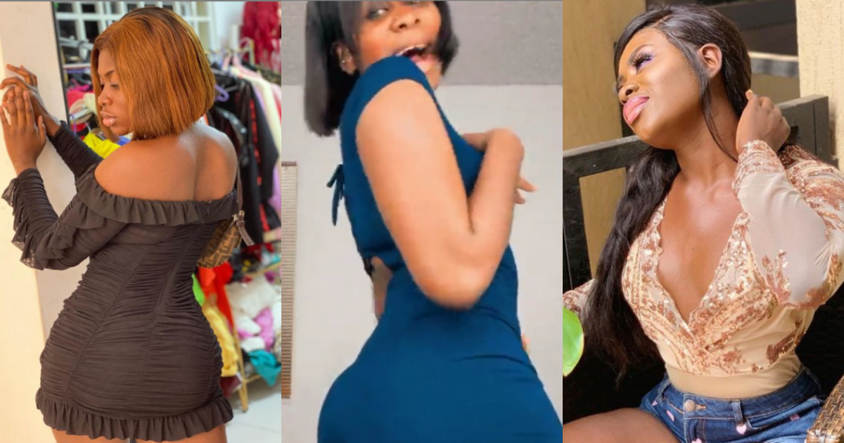 Yaa Jackson delivers spicy video as she flaunts her hourglass figure in skintight wear