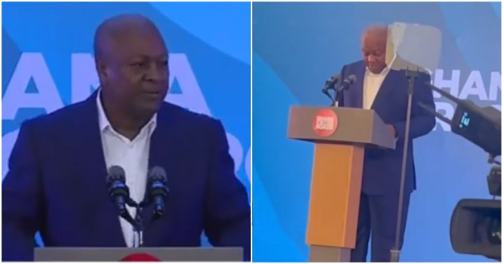 NDC gov't will repeal E-Levy Act in 2025 - Mahama boldly assures Ghanaians in video; many react