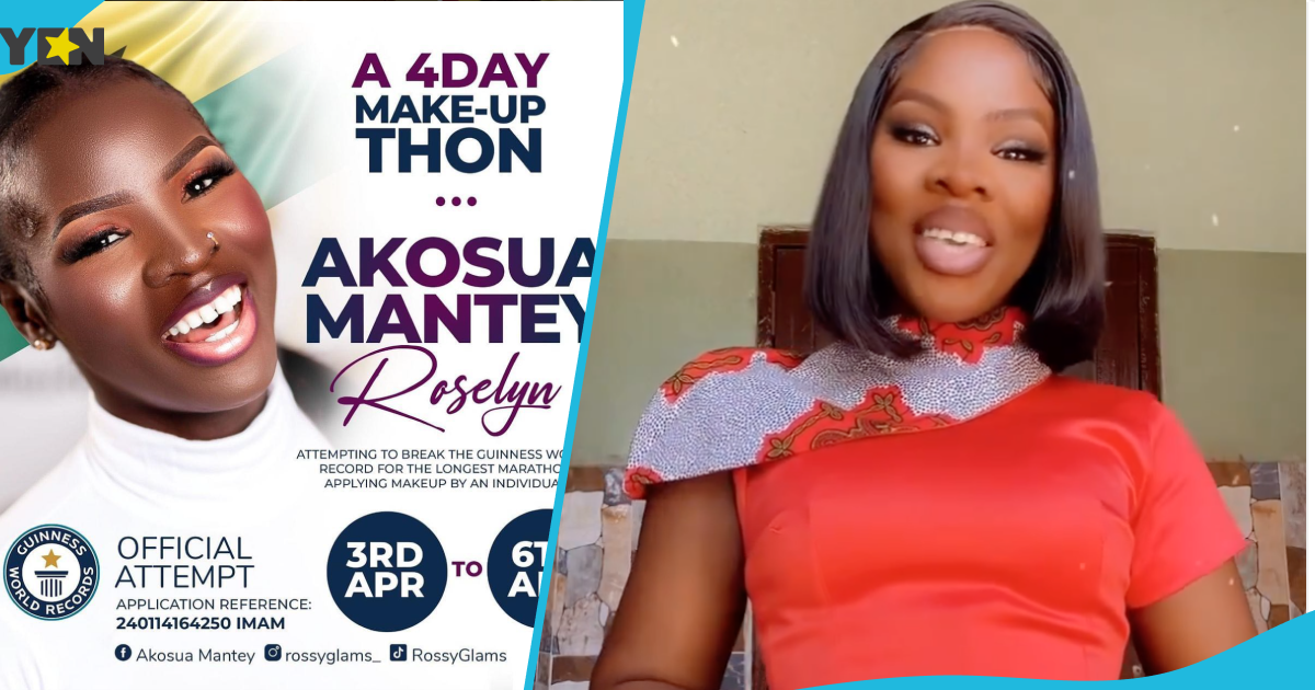 Roselyn Akosua Mantey: 2013 TV3 mentor winner turned makeup artist to attempt GWR to longest makeup session