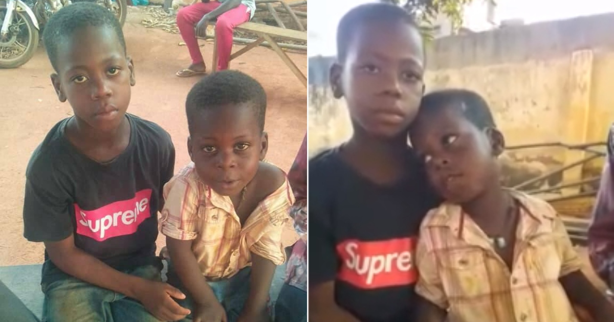 2 Ghanaian kids found by strangers in Togo; unable to trace their path