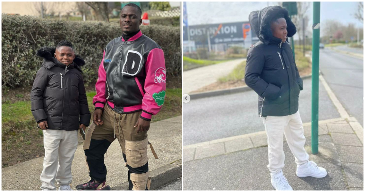 Yaw Dabo visited Paris and was welcomed by Zionfelix and his crew: Fans hail the tall-looking Dabo
