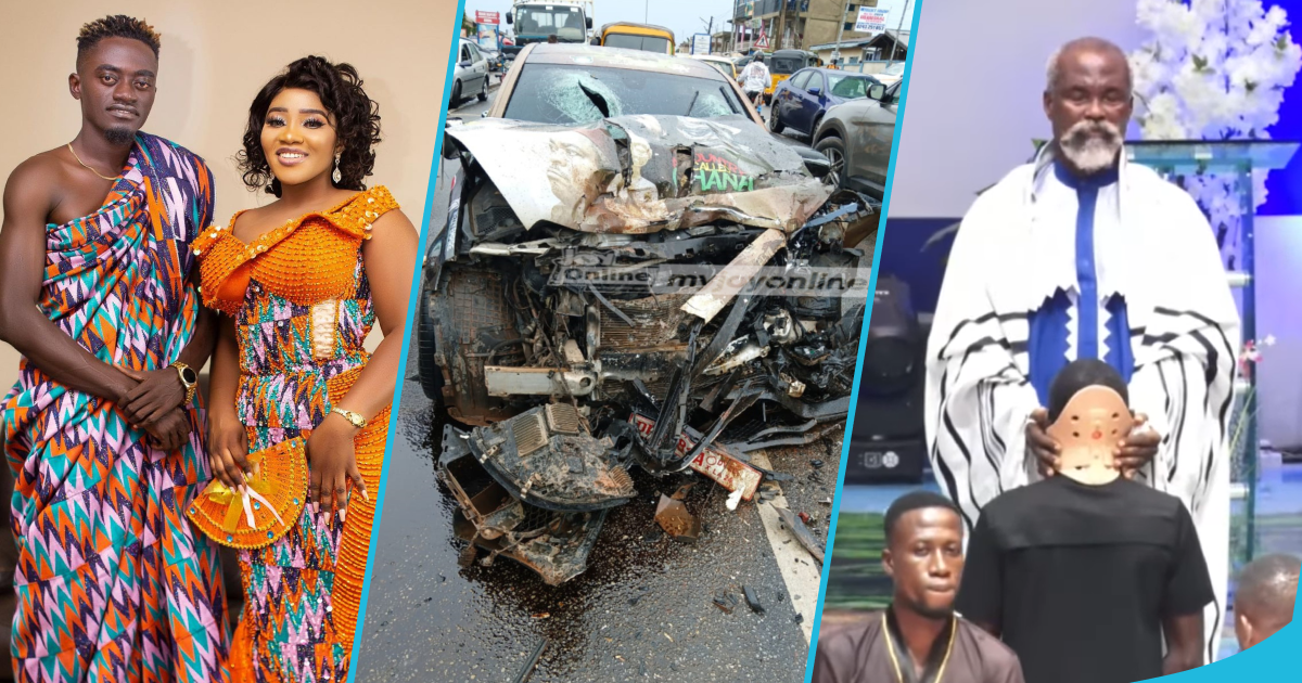 Lil Win's wife speaks after Adom Kyei Duah healed him and made revelations about his car accident