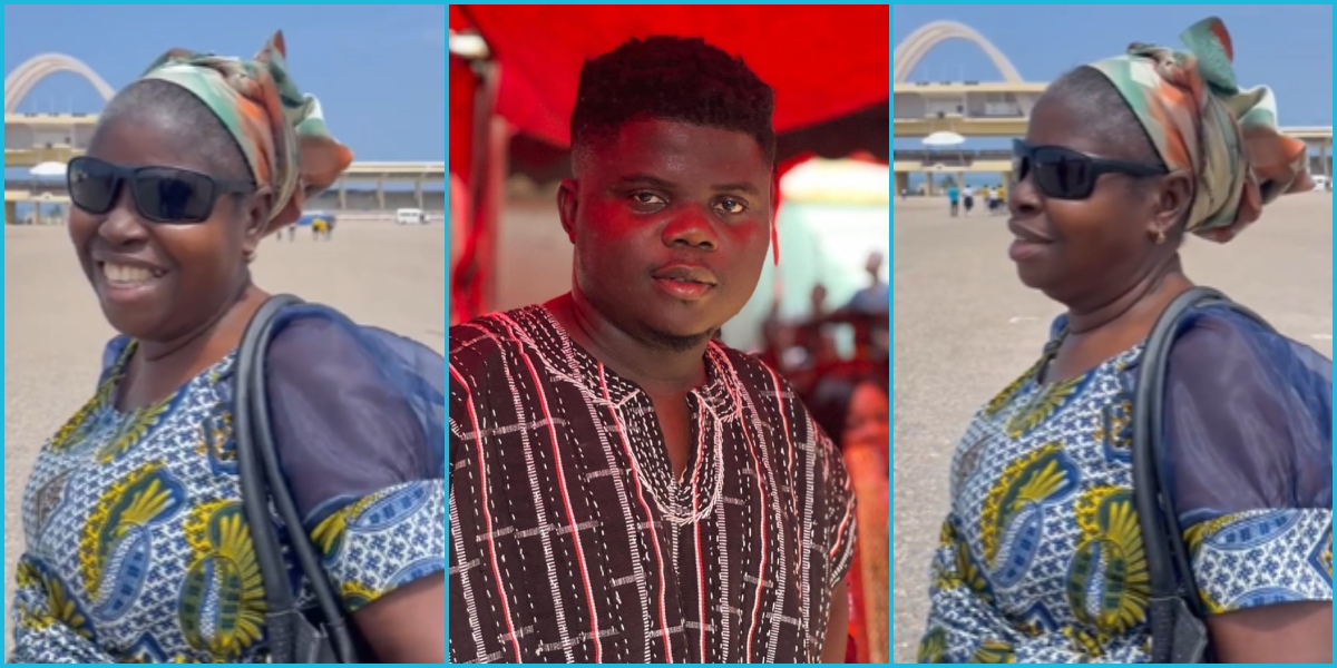 Wode Maya: Ghanaian YouTuber takes mother to Independence Square for the first time