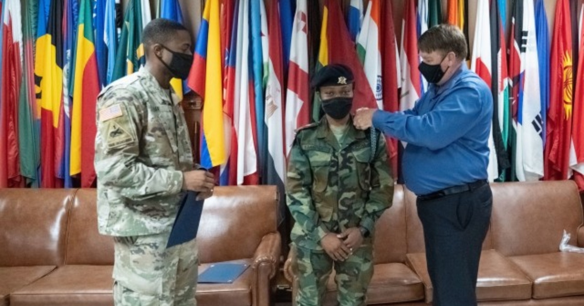 Lt Agatha Kpamina: Young Ghanaian female soldier becomes 1st African to finish top course in Georgia