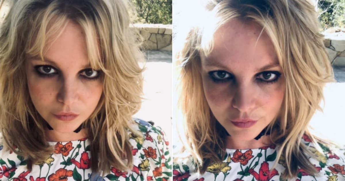 Britney Spears gets a fire hairdo, out with the old, in with the new