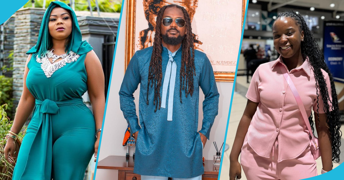 Empress Gifty, Samini and Afronita in photos from left to right
