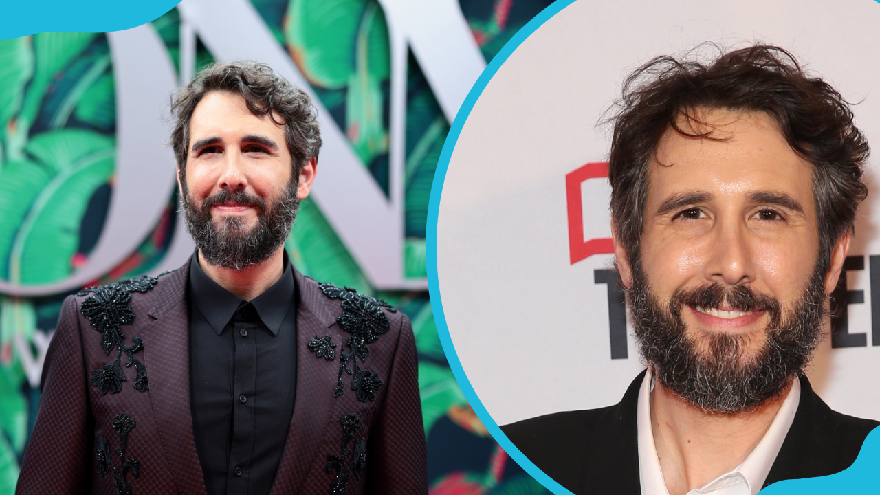 Josh Groban at United Palace Theater in New York City (L). Him at Hammerstein Ballroom in New York City (R)