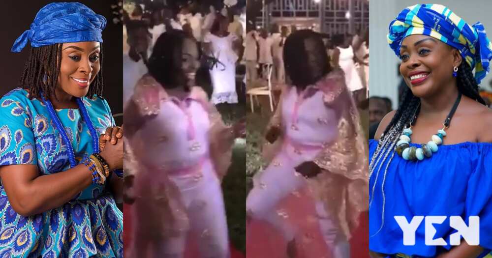 Akosua Agyapong: Veteran singer marks 50th birthday with Ampadu, others (video)