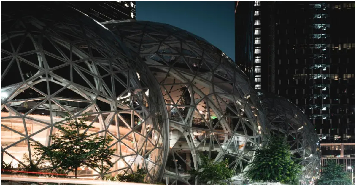 Amazon Spheres buildings