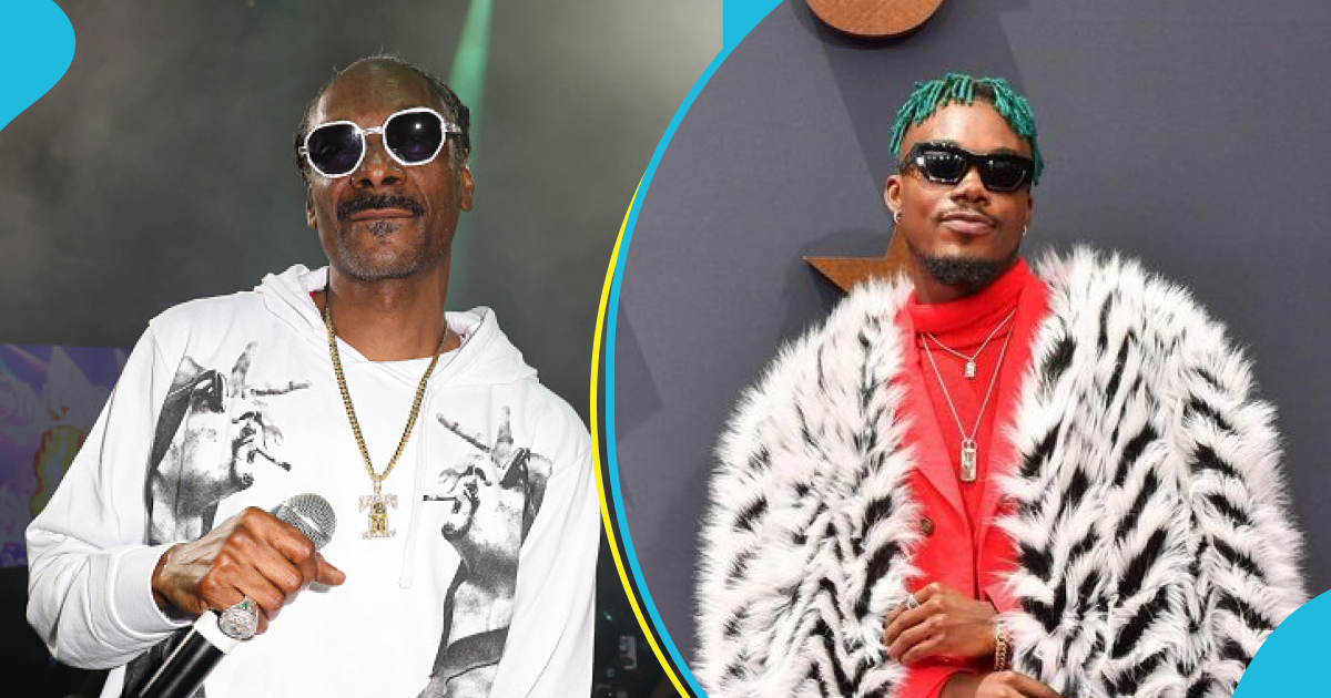 Camidoh to drop a new song with Snoop Dogg, Ghanaians show excitement: "Great achievement"