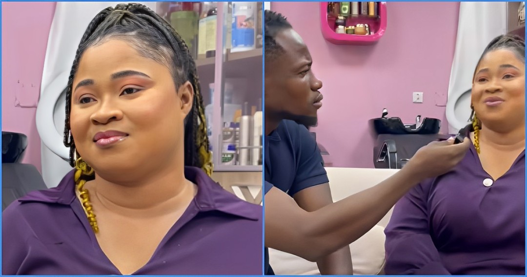 Ghanaian lady opens up about hairdressing work in Dubai: "I make GH₵500,000 a month"