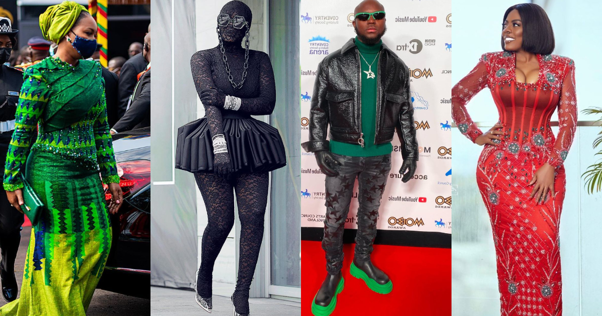 10 best fashion statements Ghanaian celebrities made on the red carpet in 2021