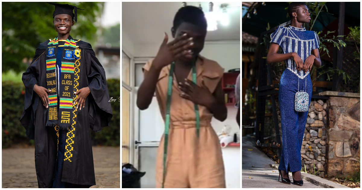 Past student of University of Ghana who dresses like a girl dances in video