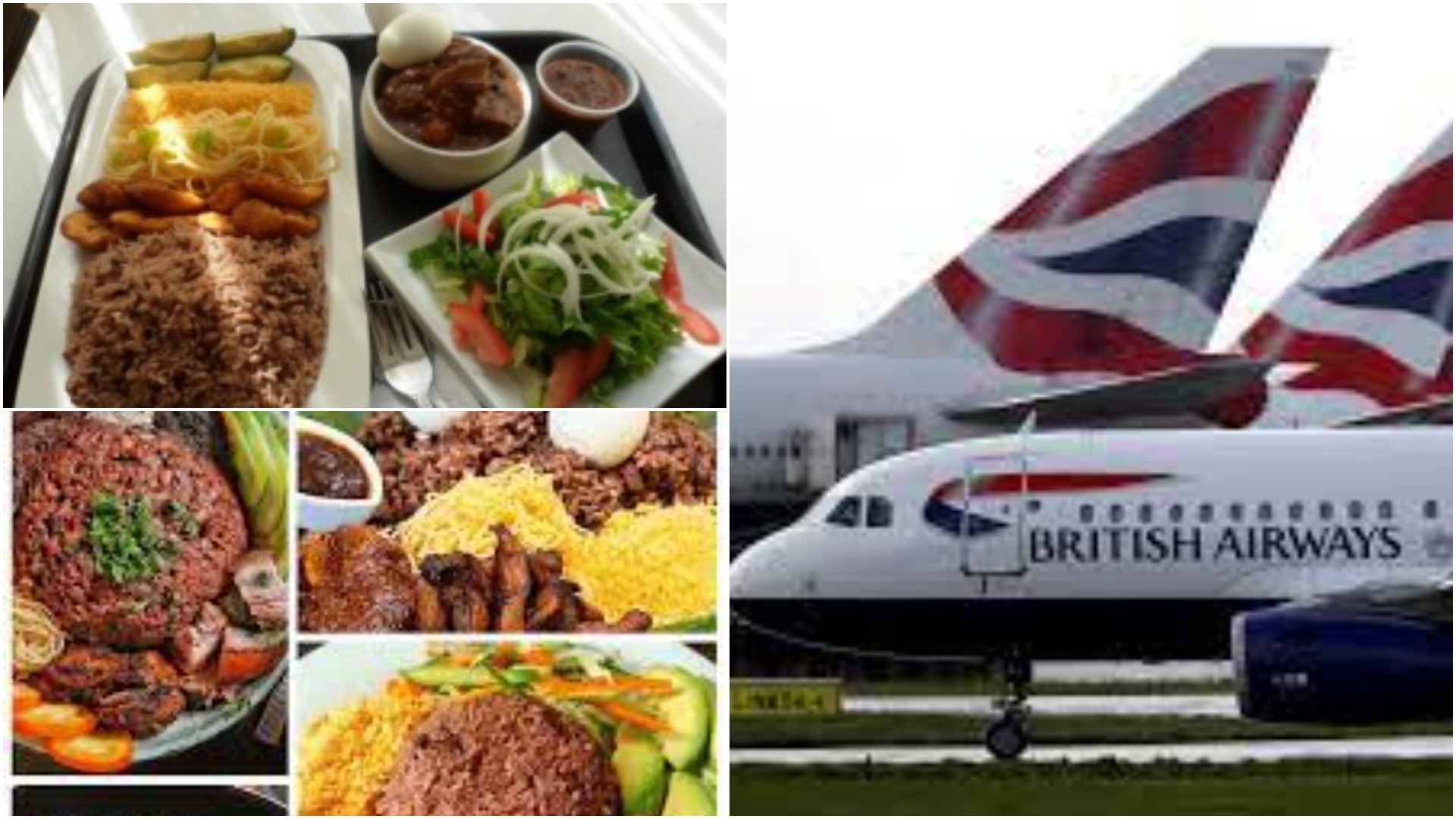 Ghanaians sign petition demanding British Airways to serve waakye, gob3 and other local food