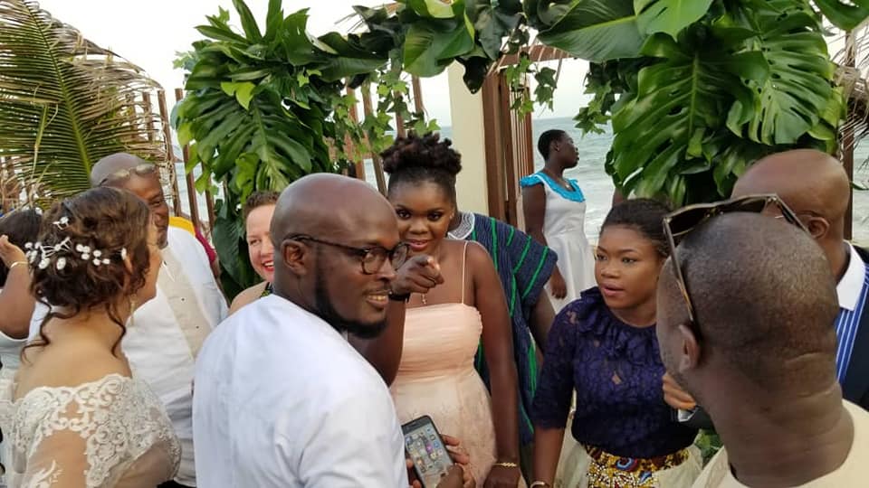 Anny Osabutey marries his white girlfriend (Photos)