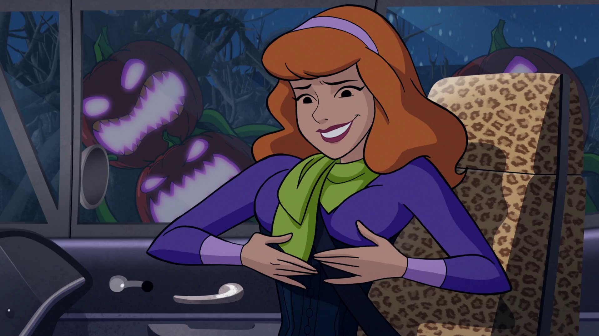 Daphne Blake from Scooby-Doo franchise.