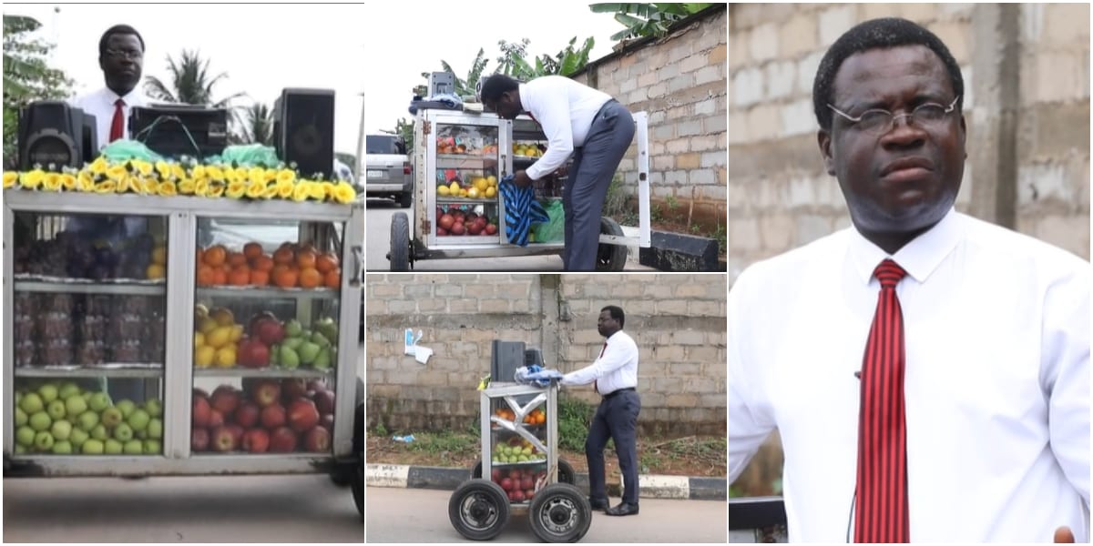 Abraham Chukwu: Meet corporate fruit seller in Benin city