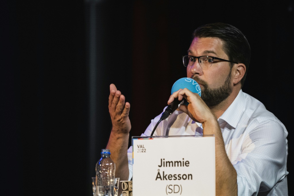 Jimmie Akesson's far-right Sweden Democrats could for the first time be part of a right-wing coalition in parliament
