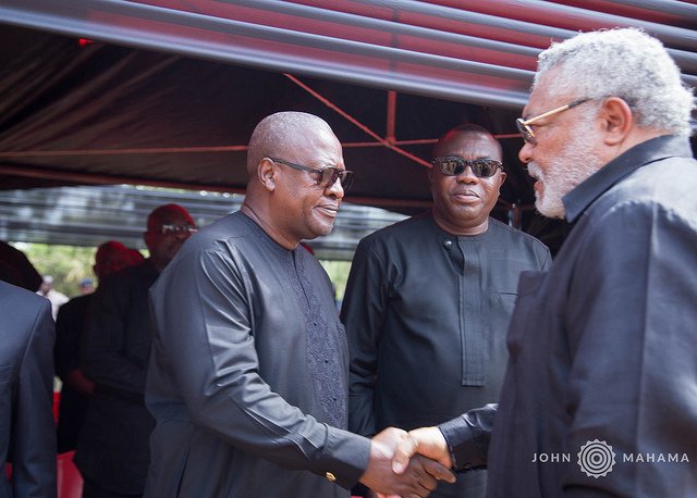 See the emotional message of former president Mahama to the late NDC founder
