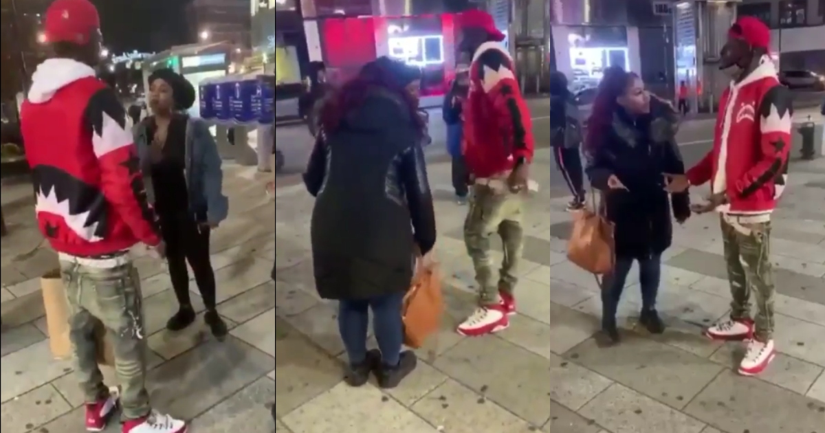 Broke man takes side chick shopping with ATM card of his rich girlfriend; gets caught (video)