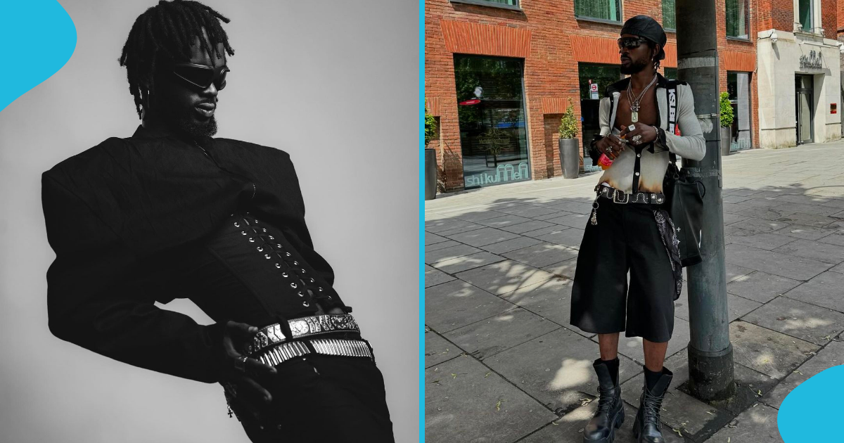 Black Sherif explains where he gets his fashion sense from: "My mum was a top seamstress"