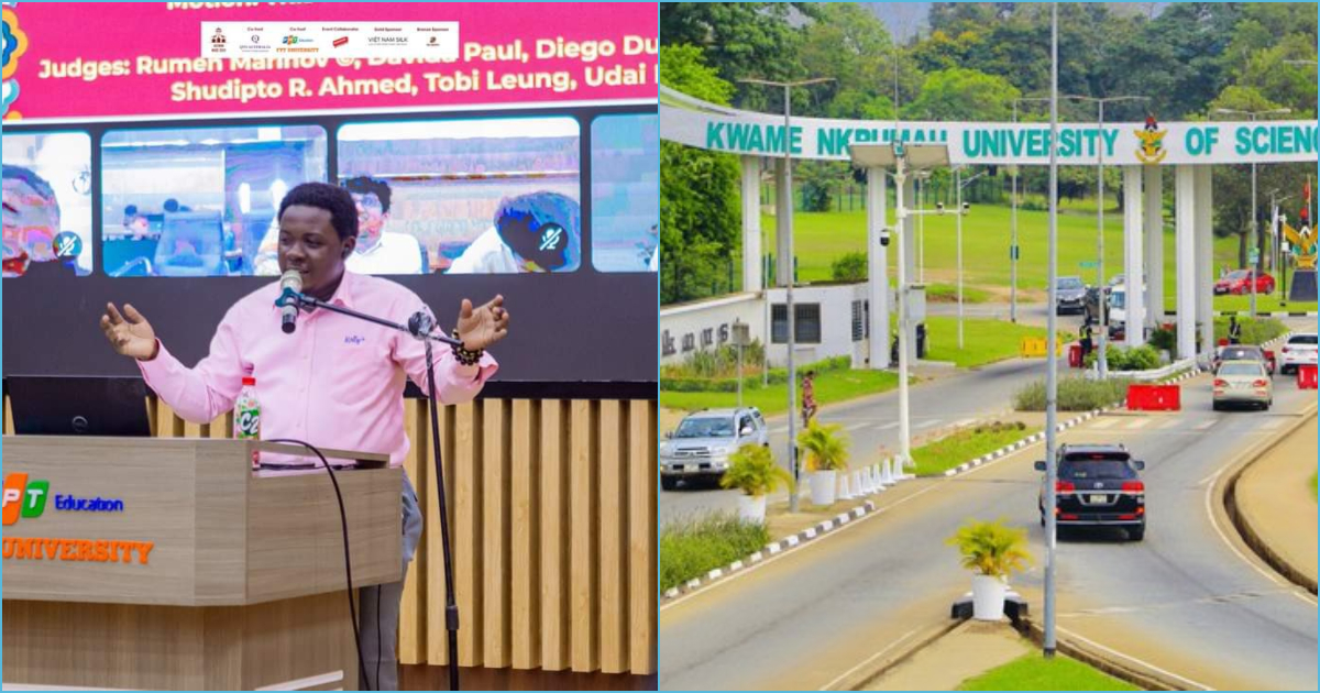 Kelvin Damptey: KNUST student named best speaker at world university debate final, Ghanaians react