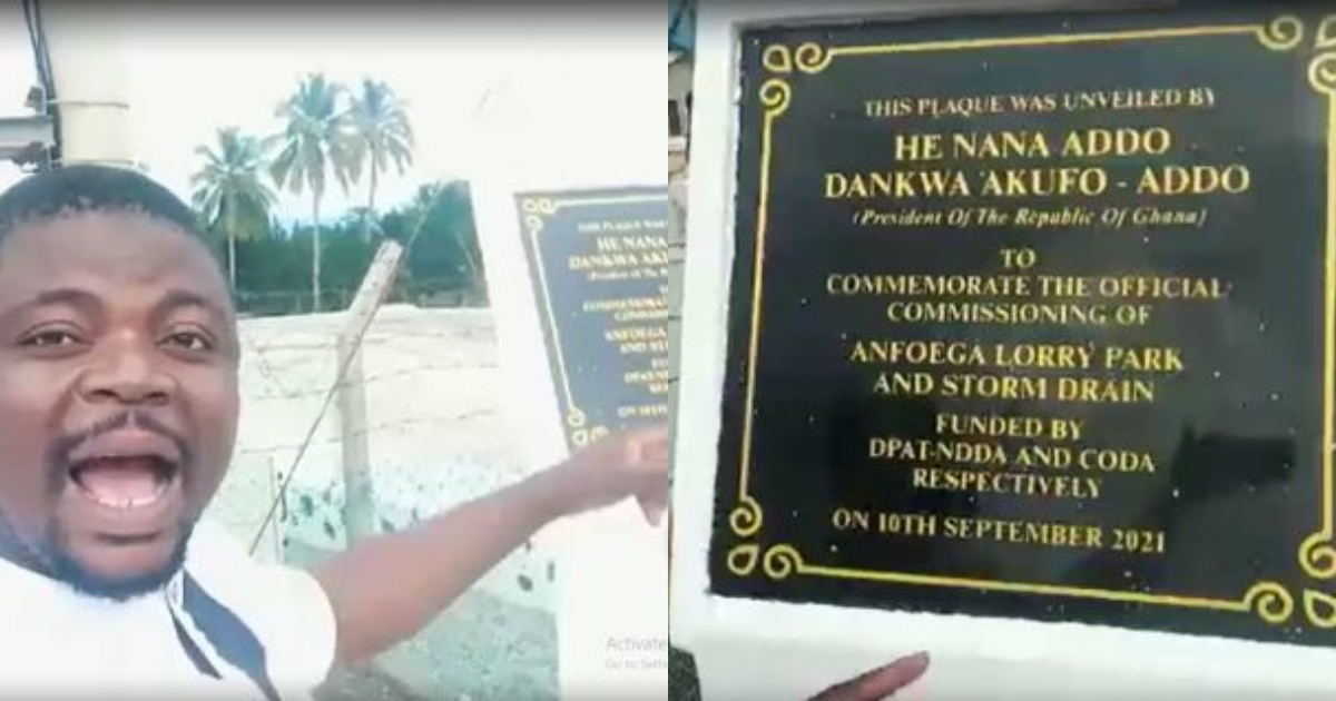 Viral video of Akufo-Addo commissioning transformer in Anfoega false