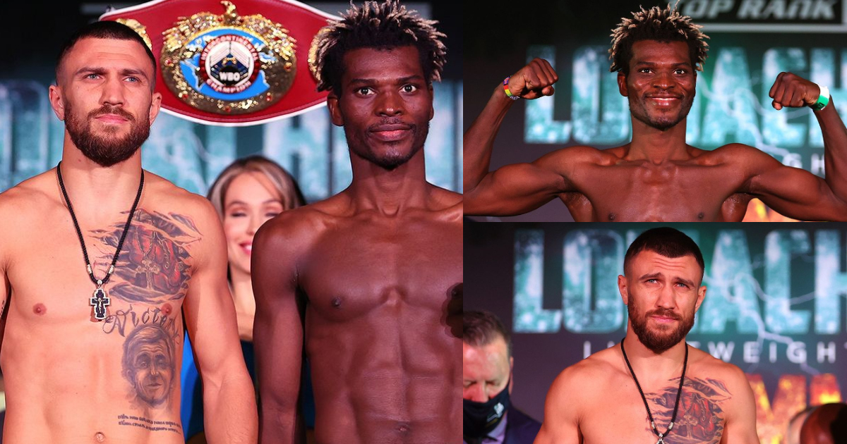 Photos and video drop as Richard Commey shows strength; ready to face Vasiliy Lomachenko on Saturday