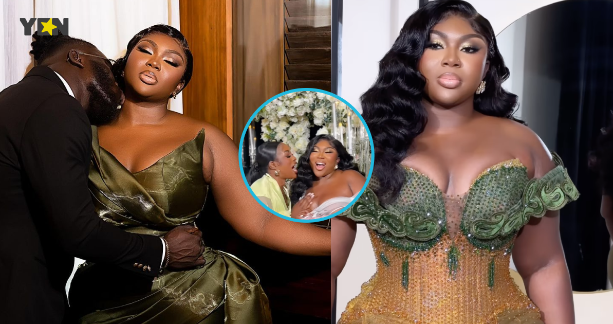 Plus-size Ghanaians flaunts her smooth body as she slays in undies for her bridal photoshoot