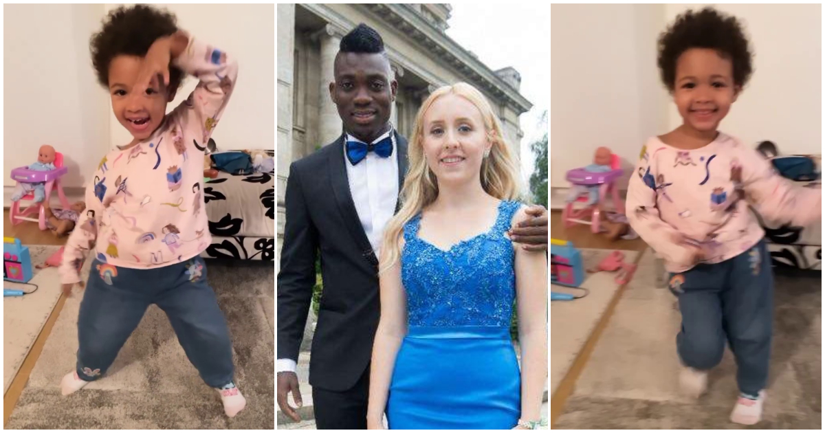 Christian Atsu's daughter displays incredible dance moves in video, Ghanaians commend her