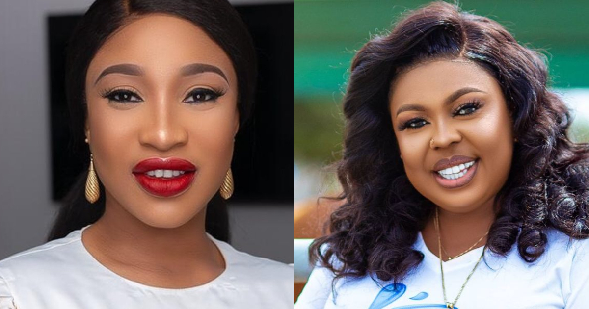 6 Things Afia Schwar and Tonto Dike have in Common that make them look like Twins