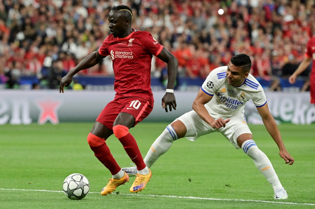 Sadio Mane's last match for Liverpool was the Champions League final defeat by Real Madrid