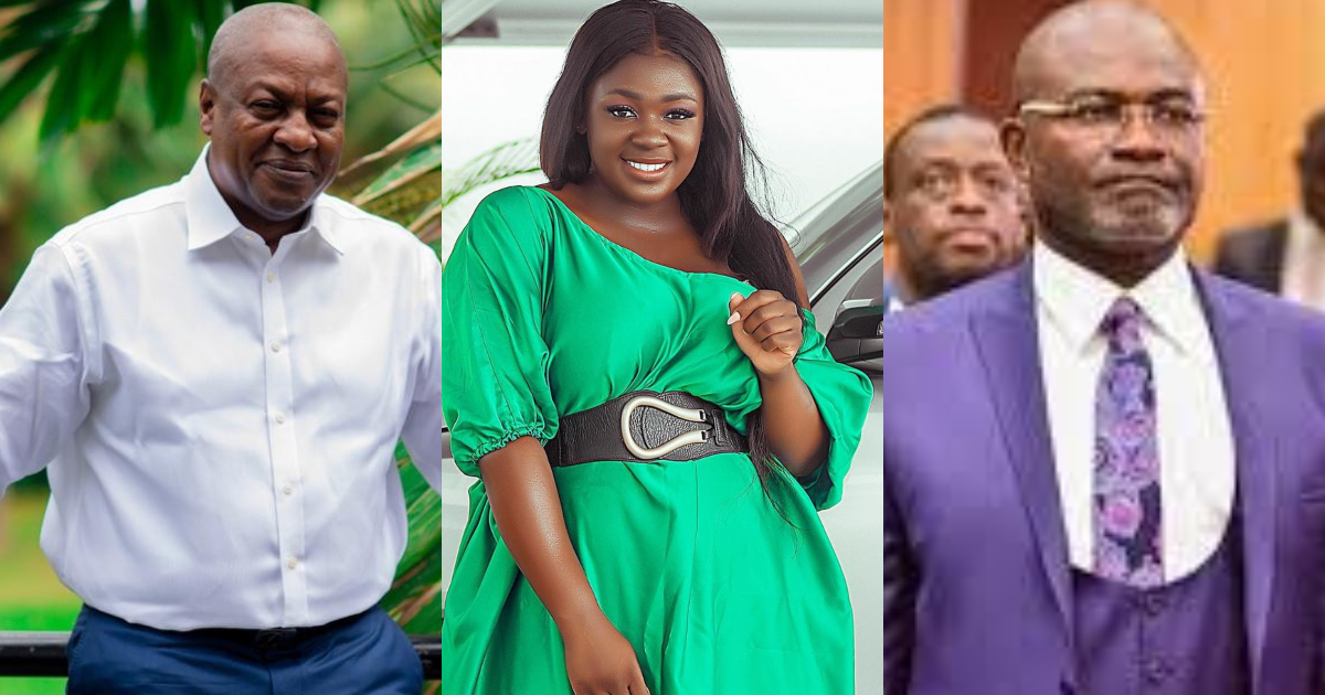 Tracey Boakye thanks God after Ken Agyapong confessed to lying about her and Mahama
