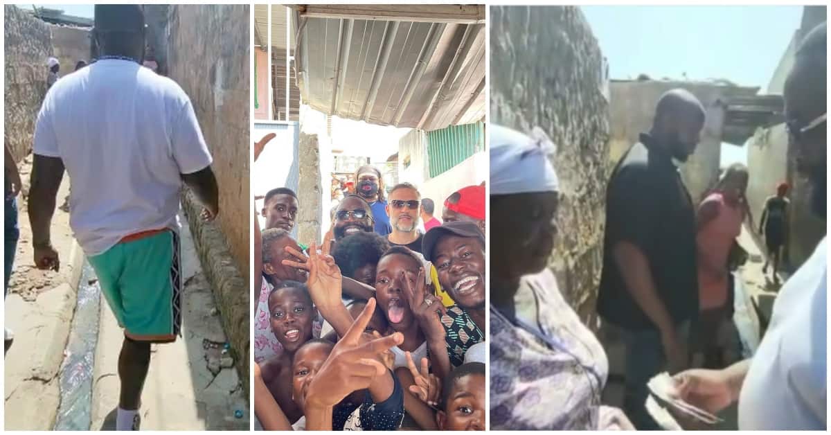 Rick Ross shares money with the needy in Angola.